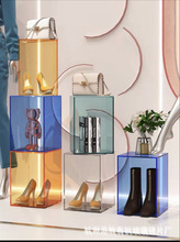 亞克力家具  商業展台  品牌展架  有機玻璃透明彩色  設計合作