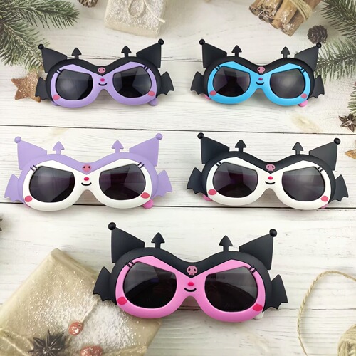 Children's Sunglasses Cute Baby Aviator Sunglasses Trendy for Boys and Girls Fashion Glasses Kids Personality Cartoon Sunshades