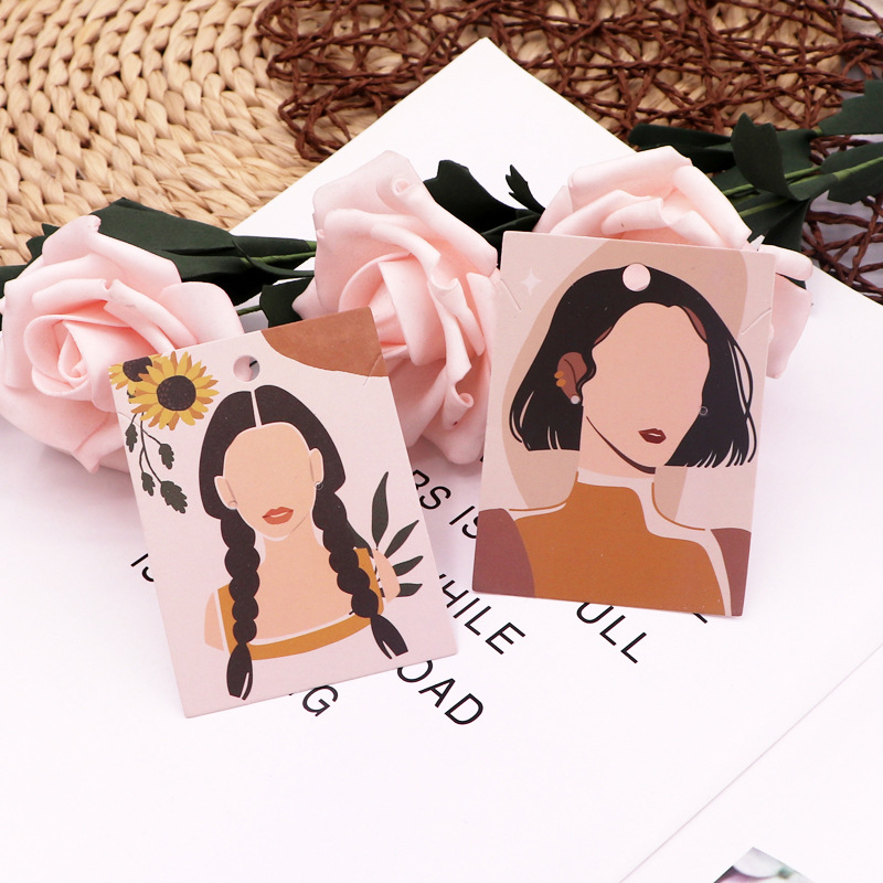 Casual Simple Style Human Leaf Paper Gift Card display picture 1