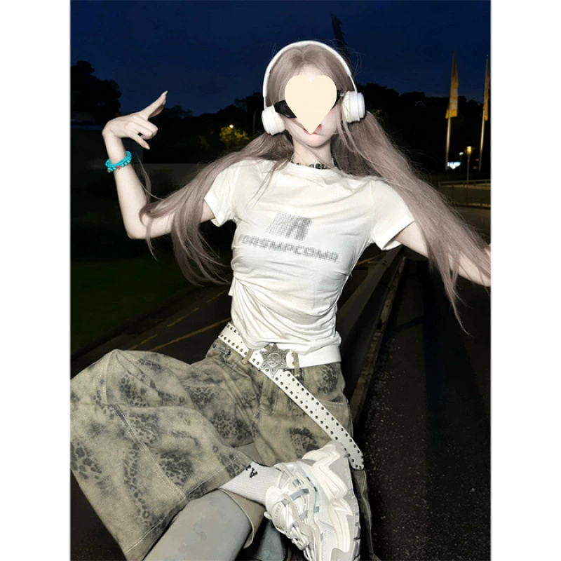 Футболка короткий рукав женская, 210 г, американский стиль, размеры S–XL