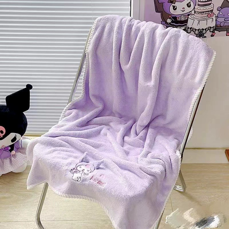 Мягкий коралловый детский банный рушник