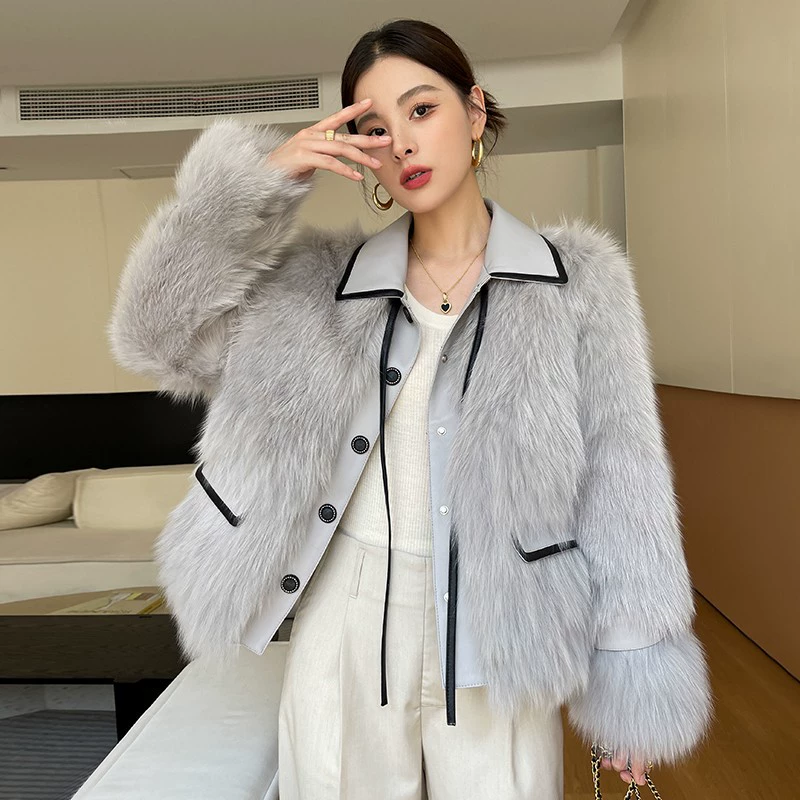 Импортная куртка, легкое зимнее пальто с пухом, в стиле Chanel, коллекция 2023, увеличенная утепленность