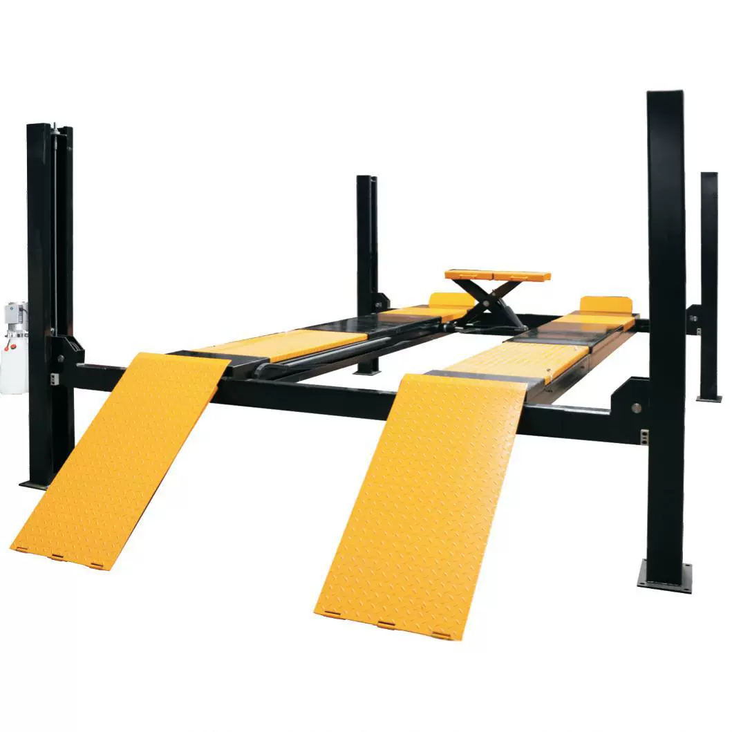 4 тонны 4.5m Guangdong Zhuhai Fuda War Eagle ZHZY-40A серии автомобильное четырехколонное эвакуационное оборудование