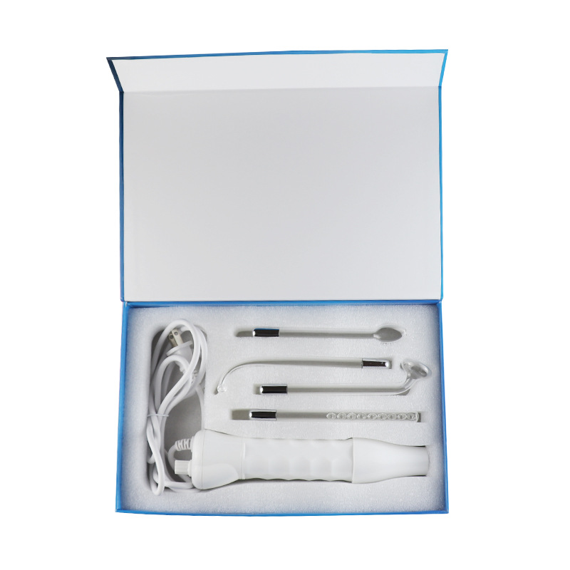 Instrumento transfronterizo de electroterapia de alta frecuencia instrumento de ozono anti-Acné instrumento de belleza peine de ozono de alta frecuencia suministro directo de fábrica de electroterapia palo