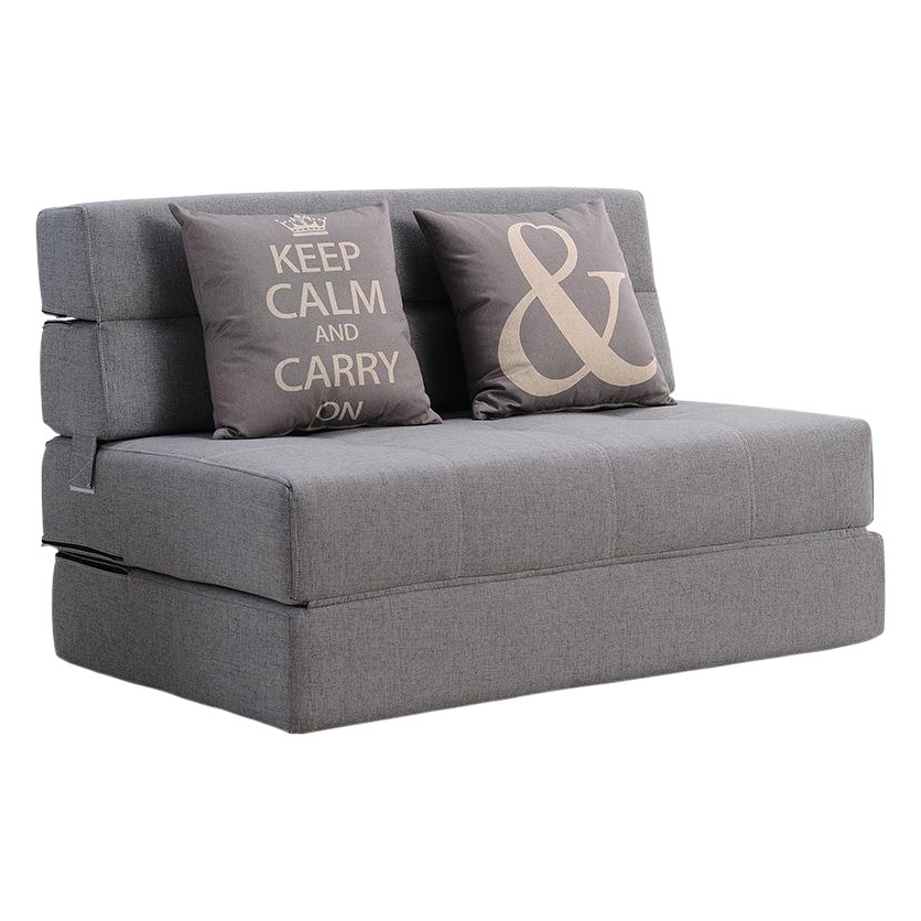 Lazy Sofa for Small Apartments, Foldable Sofa Bed for Living Room and Bedroom, Dual-Purpose Sitting and Sleeping Spring Bed, Lazy Sofa Bed
