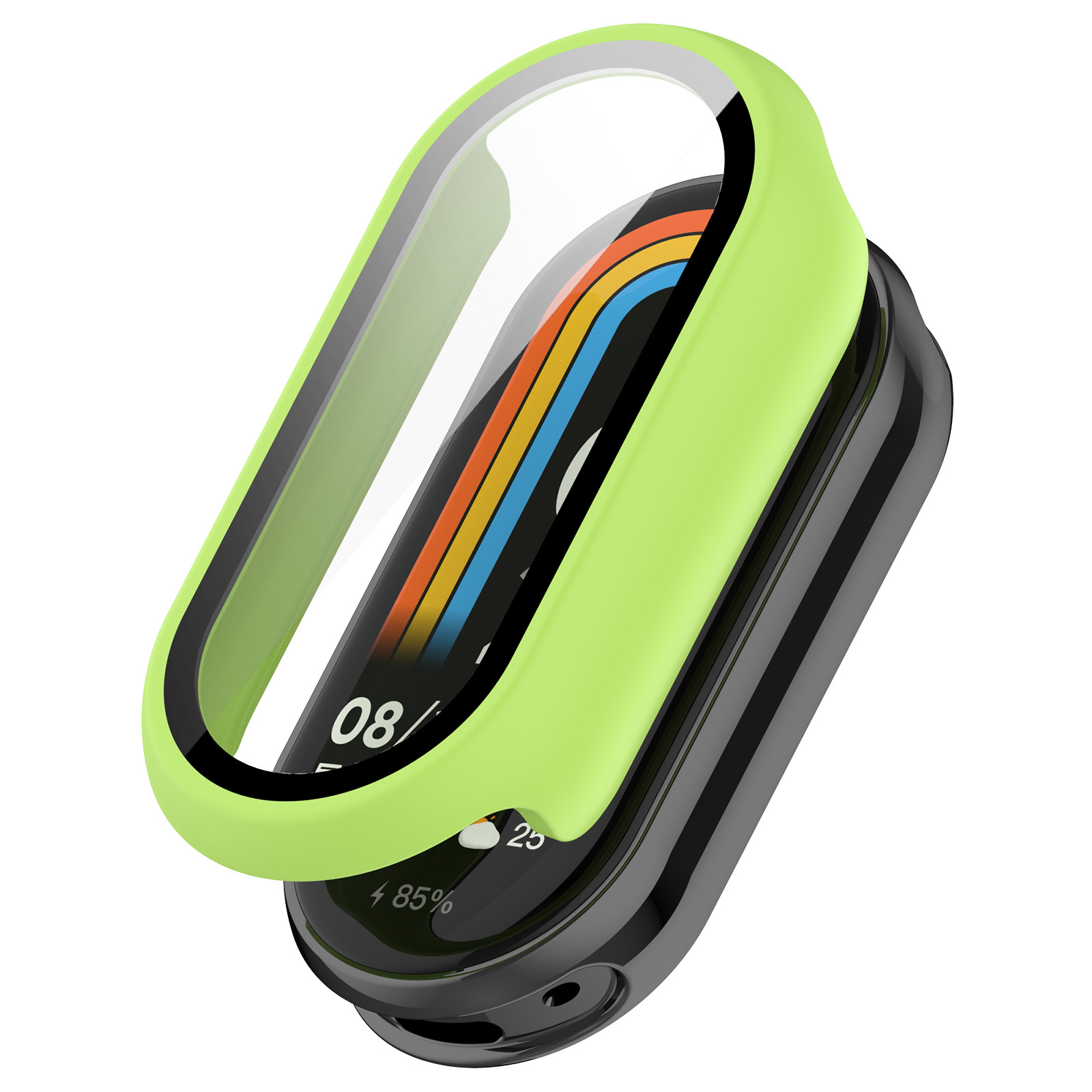 Xinyuan Shuntong is suitable for the NFC standard case and film integrated Mi 8/9 tempered film watch case of Mi Band 10 undefined