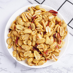 Brewer's Peanuts 500g Canned Spicy/Mustard Salt Flavor Drinking Snacks Wholesale Spicy Fried Peanuts