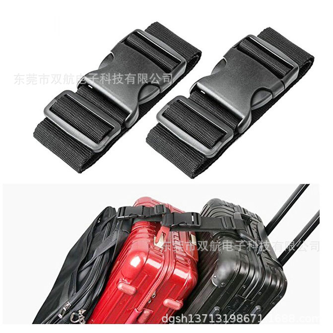 行李绑带行李箱捆旅行箱捆绑带一字箱固定带厂家订货箱包配件