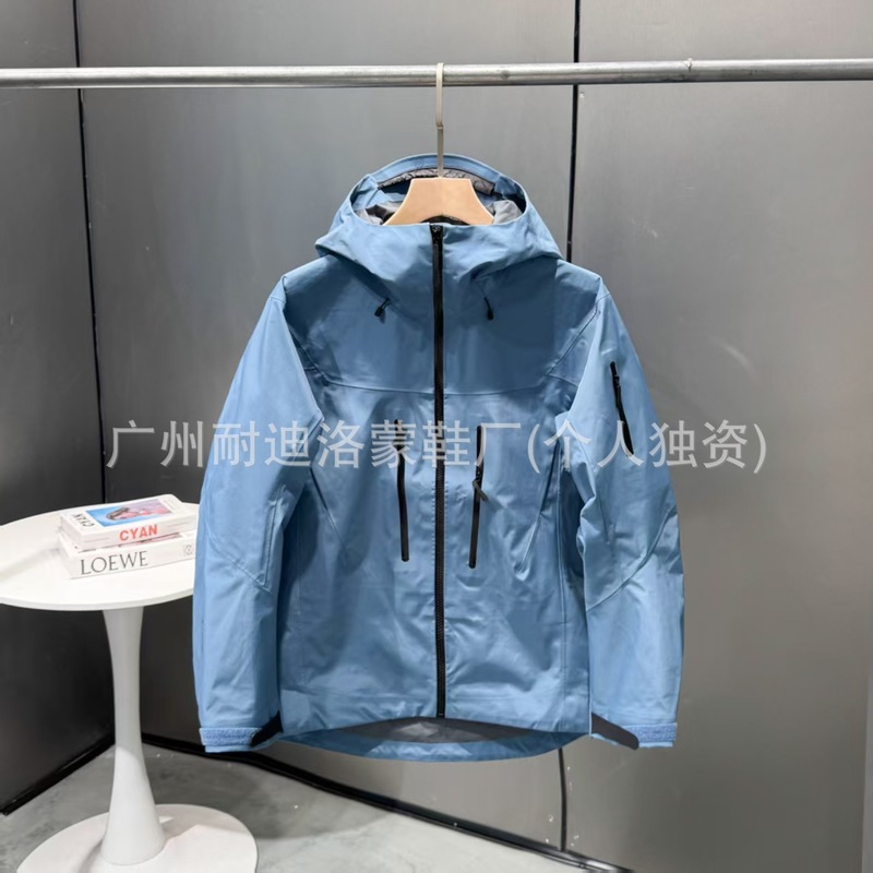 纯原鸟家同款SV7 防风防水三层压胶硬壳冲锋衣男女户外登山运动服|undefined