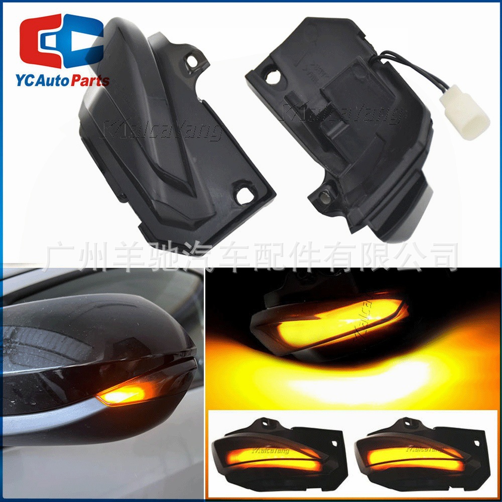 Aplicable a Toyota Corolla Hatchback 19 - 21 Rayling Yaris espejo retrovisor luz de dirección de agua corriente