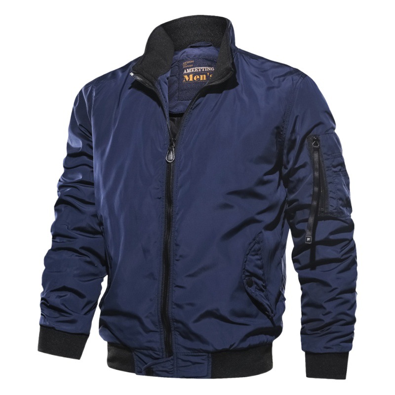 2025 Chaqueta de algodón transfronteriza de gran tamaño para hombre Amazon AliExpress Chaqueta europea y americana Chaqueta de algodón informal de moda para hombre