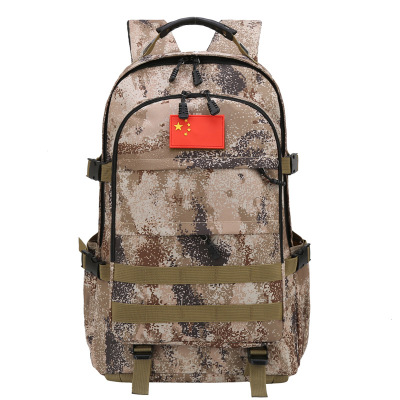 Backpack Printing LOGO Jungle camouflage Backpack Meet an emergency rescue outdoors knapsack Luggage waterproof capacity