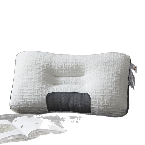 Pillow Core for Home Use, Neck Support, Sleep Aids, Dormitory Specific, Single Person Adult, Non-Sinking, Antibacterial, Side Sleep Design