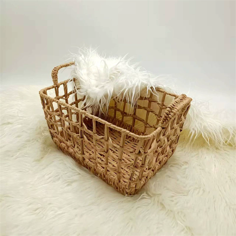 Woven children's retro photography props for new born