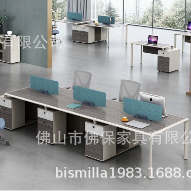 Foreign trade hot screen desk office chair 6 person desk office furniture export Middle East Saudi Arabia Dubai Foreign trade hot screen desk office chair 6 person desk office furniture export Middle East Saudi Arabia Dubai