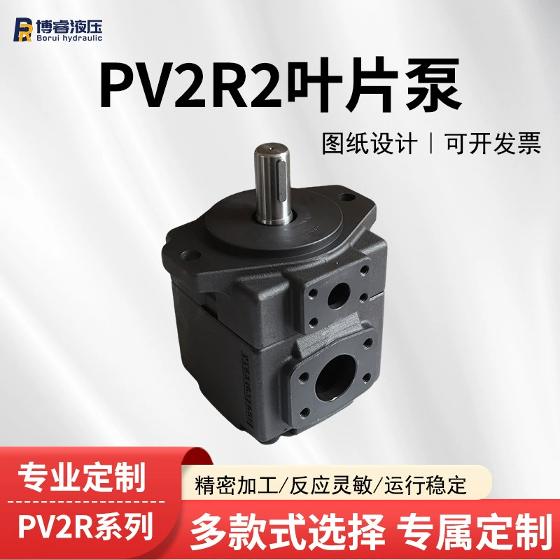 Лопастной насос PV2R2, количественный насос, номинальное давление 17,5 МПа, с инженерной техникой, литьевая машина, гидравлическая система, индивидуальная настройка