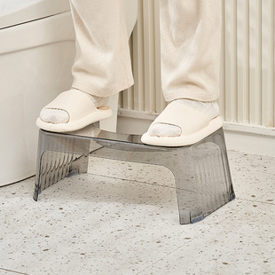Thickened Plastic Stool Pedal Stool Non-slip Shoe Changing Stool Bathing Low Stool Squatting Pit Artifact Bathroom Toilet Footrest Stool
