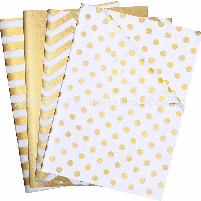 60 Pieces of Rose Paper Towels, Amazon’S Hottest Spot, Gold Packaging Tissue Paper, Copy Paper Foldableable Packaging