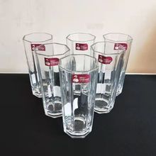 厂家直供精品爆款红樱桃高八角啤酒杯批发04076多元店货源啤酒杯