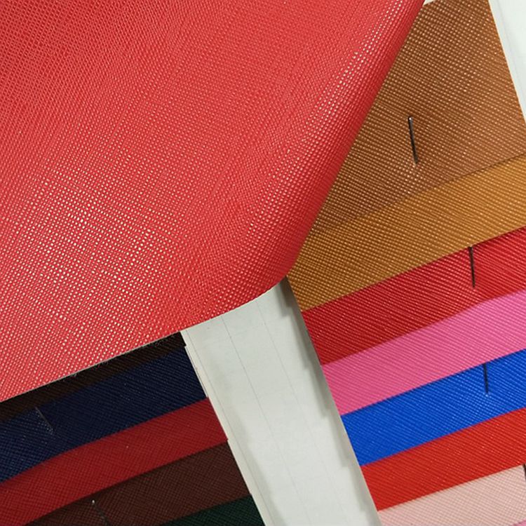 十字纹皮革牙签纹毛底PVC皮革箱包手袋包装革等面料L1793迷宫纹