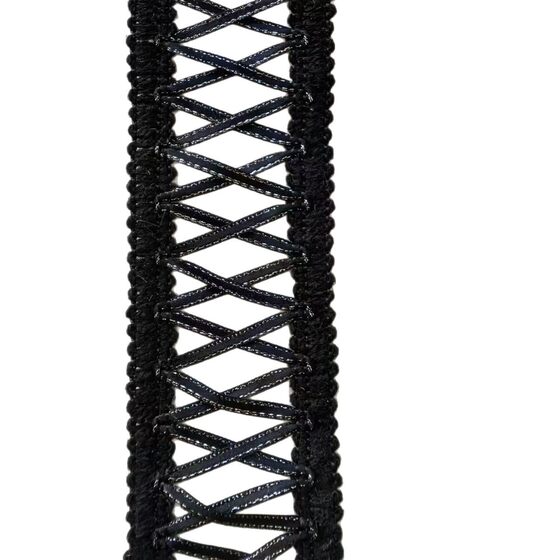 Snow Gauze Collar with Gold and Silver Webbing 4cm Cross Lace Clothing Accessories Belt Children's Clothing Shoes and Hats Etc