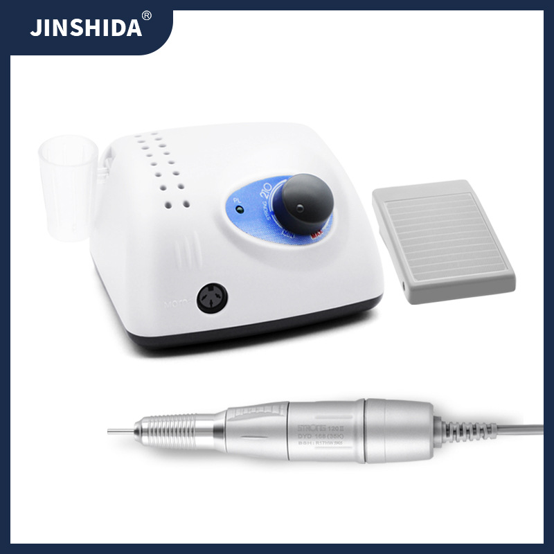 世新STRONG210小型电动玉石翡翠雕刻工具牙机美甲打磨机120II抛光