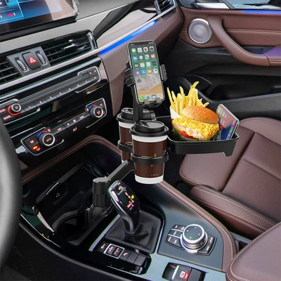 cup holder, car phone: Car cup holder/beverage holder