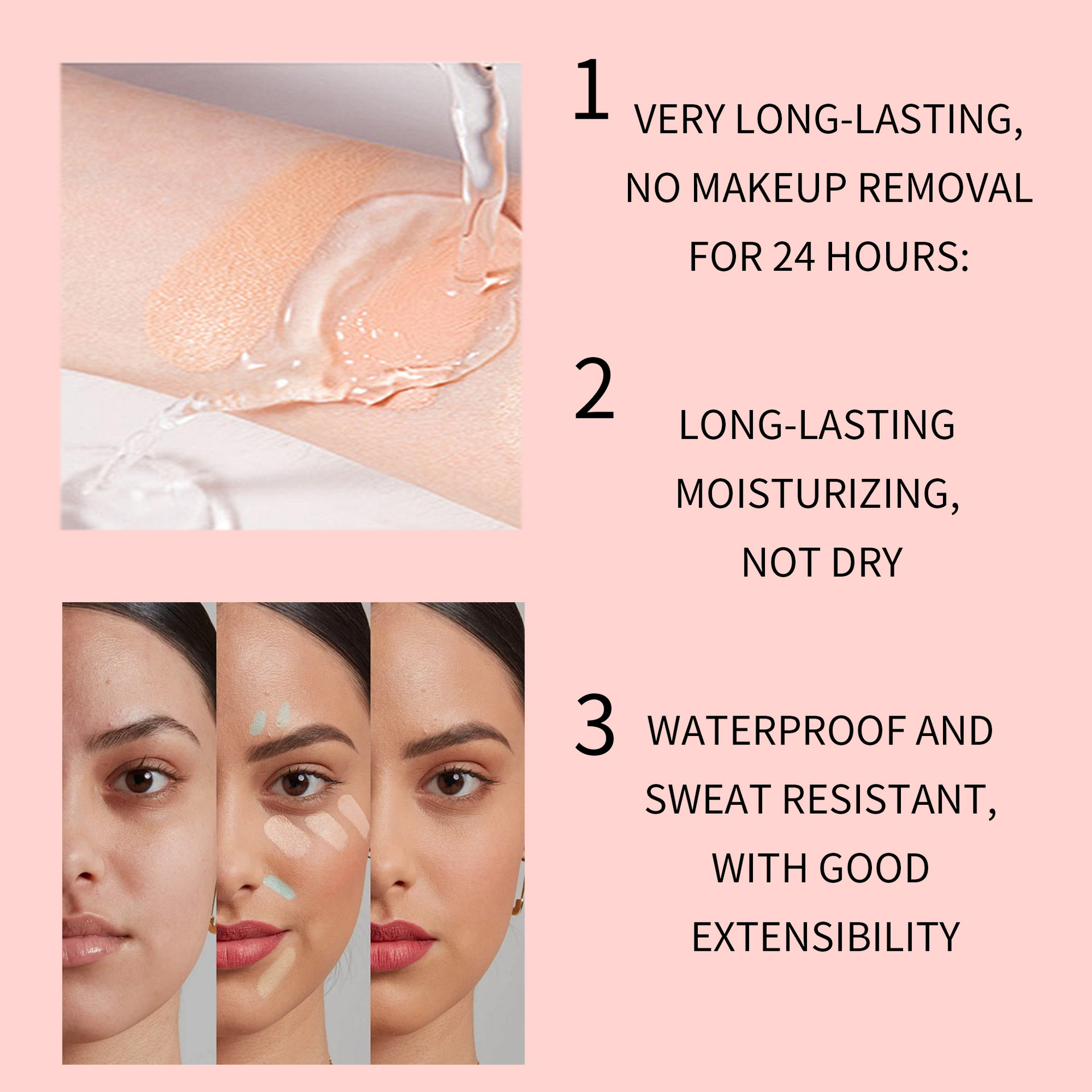 SHCOETY Cross-border Exclusive Rotating Concealer Set 6-color Natural Three-dimensional matte Concealer Stick Facial Contouring pen undefined