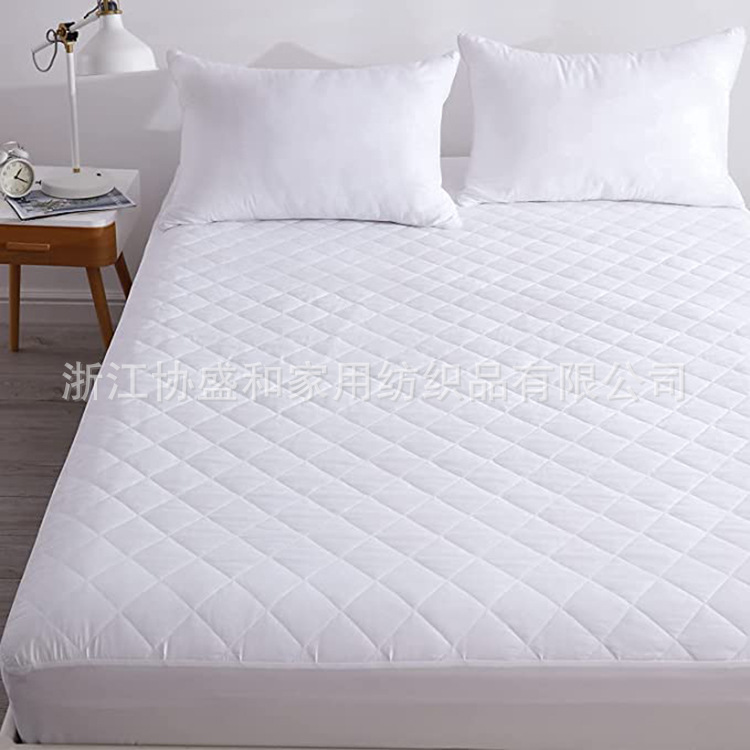 Suministro directo de fábrica Amazon colcha transfronteriza paño cepillado sábana ajustable colchón cubierta protectora