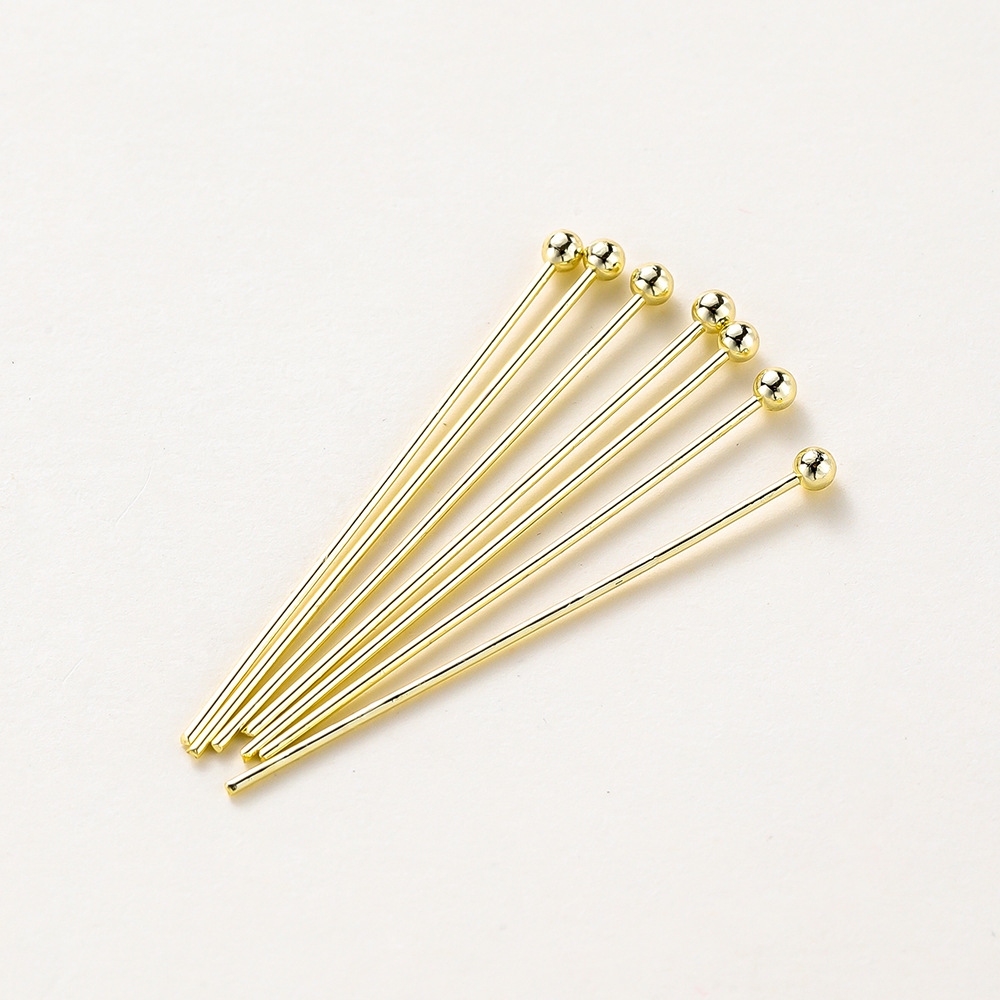 14k color-preserving ball head needle