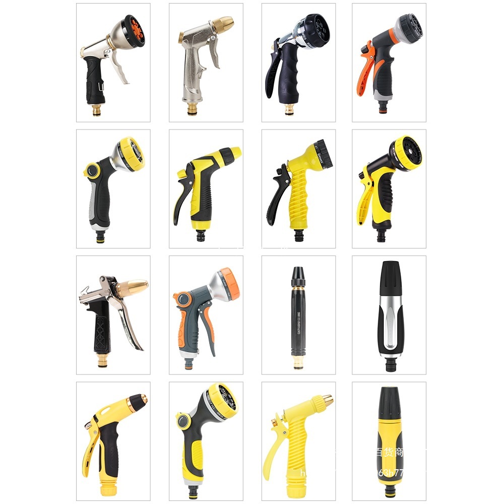 家用高压洗车水枪喷头水管软管增压力喷枪浇花自来水冲洗