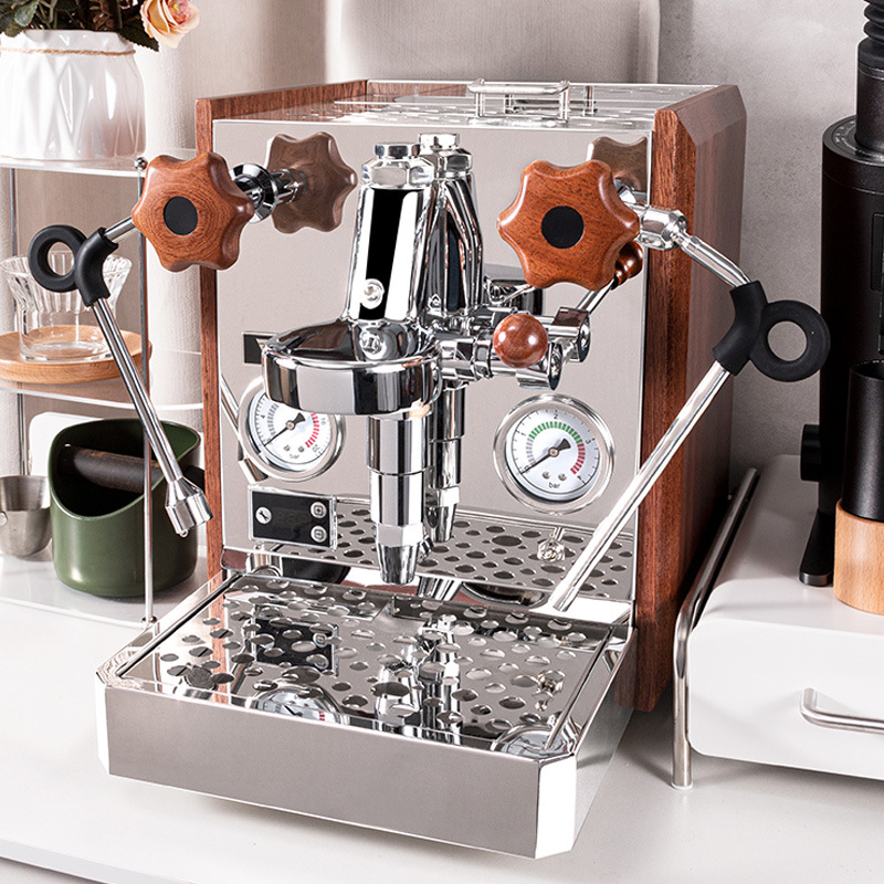 Raccea / Lancia RE - 61 Máquina de café Kirin E61 Máquina de café semi-automática comercial Espresso
