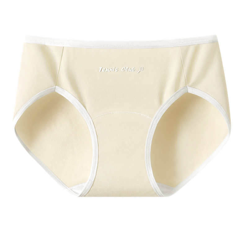 Ropa interior mujer algodón primavera y verano clase A algodón puro grado 10A antibacteriano entrepierna alta chica pantalones cortos triangulares sin costuras