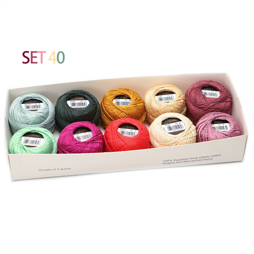 10 색 SET 40*10 색 조합