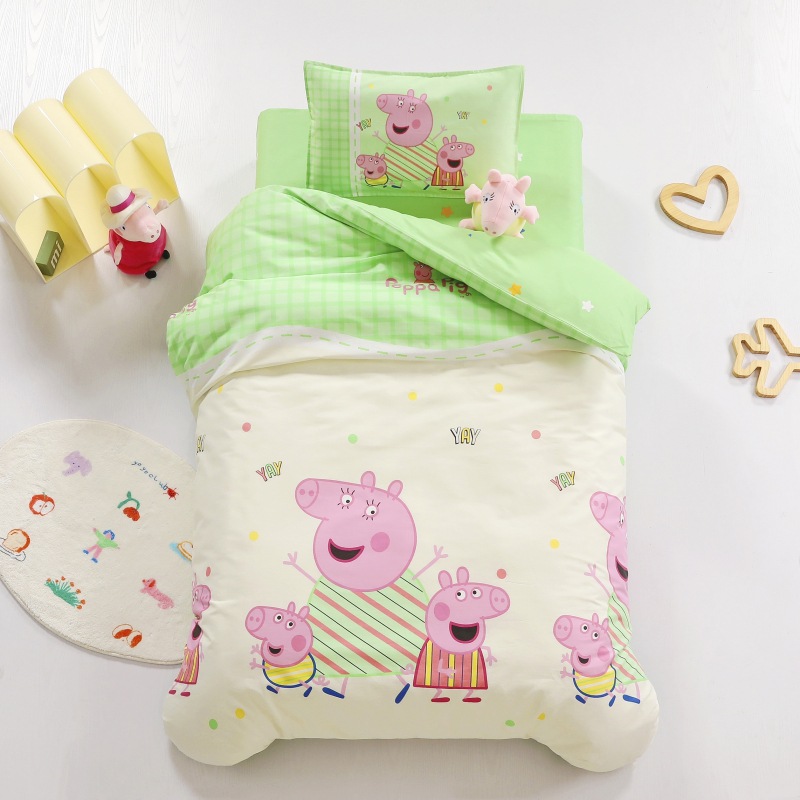 페파피그 그린 [100% 고품질 순면 원단 선택]