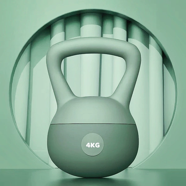 KANGWESI thickened soft leather kettlebell [green]---Chisai Factory