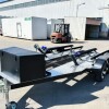 Motorboat Dedicated trailer Frame Bombardier Two procedures On the card Marine