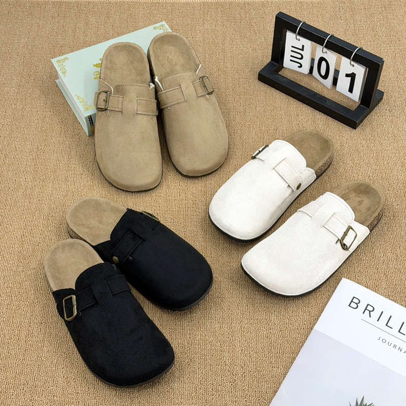 2026 New Model Cross-Border Wholesale Classic Clogs with Cork Texture from European, American, and Southeast Asian Manufacturers