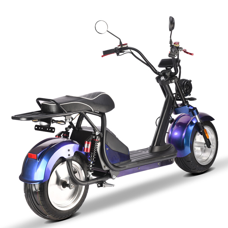 Eec Dot Adult Scooter Two-Wheeled Motorcycle Harley Electric Vehicle Hm-5 Cross-Border Overseas Warehouse Direct Delivery