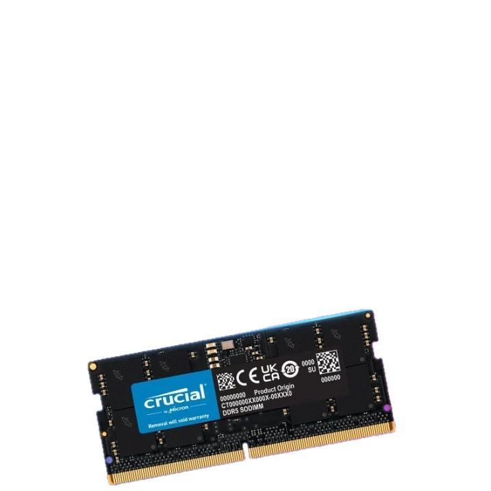 Crucial комплект 16GB×2 DDR5 5600, 32 ГБ, модуль памяти для ноутбука, оригинальные чипы
