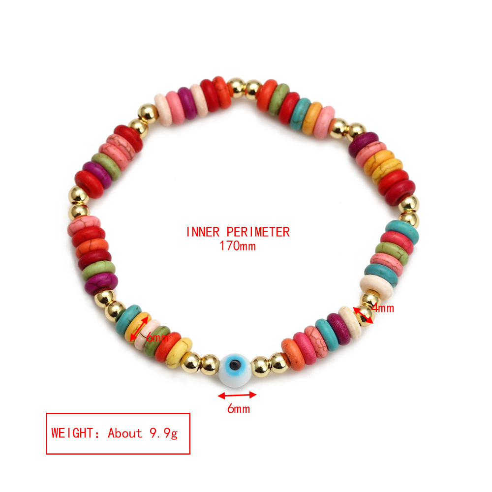 Fashion Eye turquoise Plating Bracelets 1 Piece