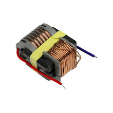 15KV高频高压变压器科学实验 逆变升压高压等离子打火机升压线圈