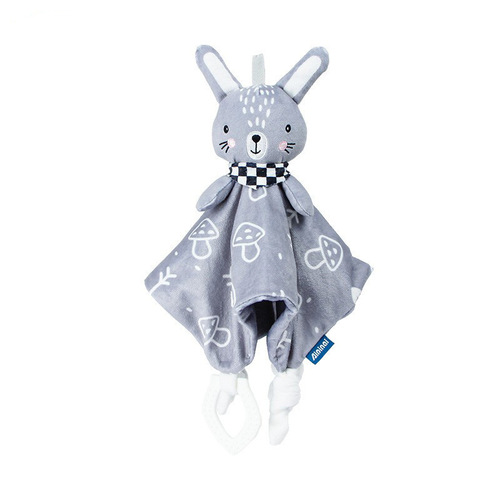 New style fox soothing doll towel, baby sleeping rattle, hand puppet towel, stuffed animal baby toy