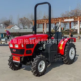 东方红SG704Y大棚果园专用轮式拖拉机70马力新款除草旋耕拖拉机