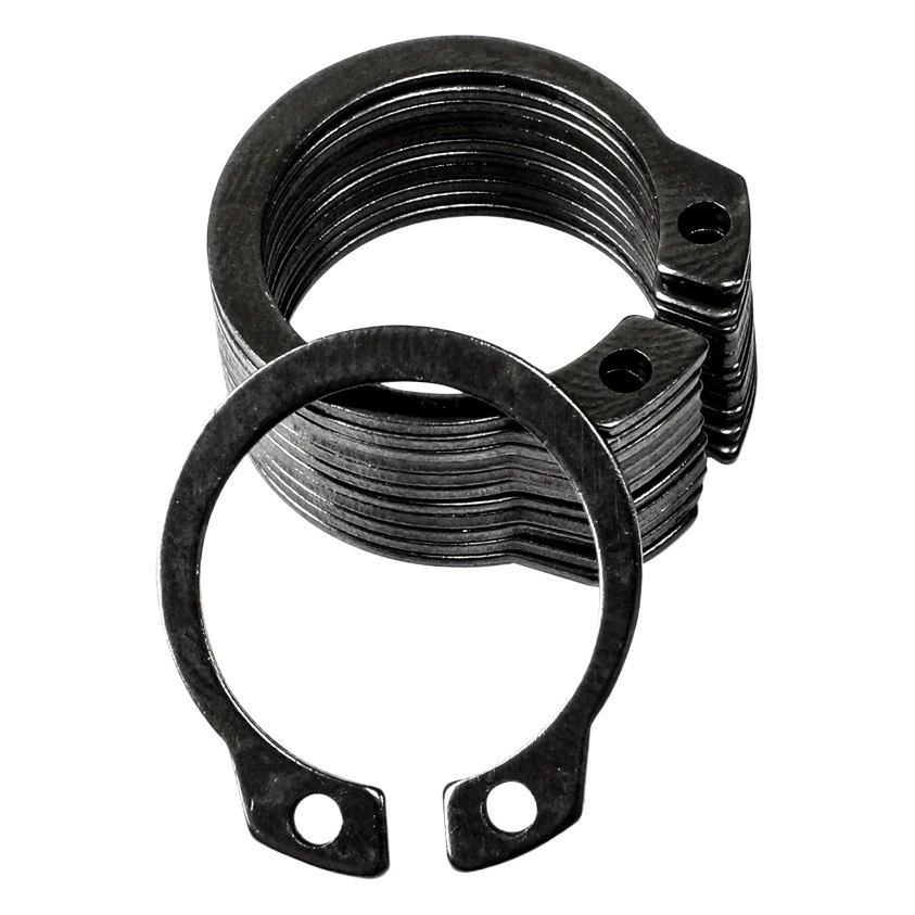 Спусковое кольцо вала из нержавеющей стали 304 Внешнее стопорное кольцо типа C Открытое эластичное стопорное кольцо Расширенное стопорное кольцо Желтое стопорное кольцо DIN471