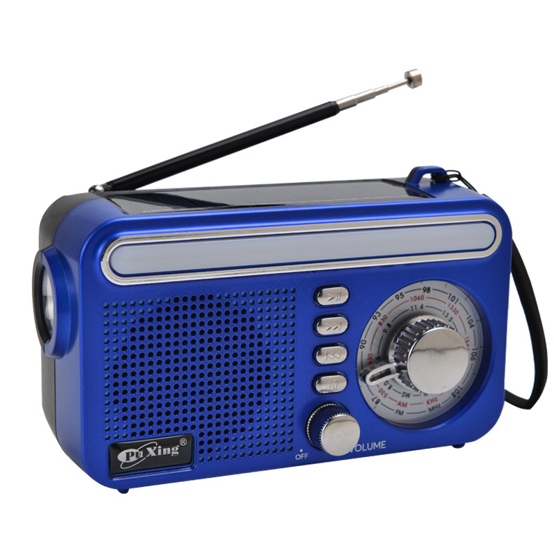 Transfronteriza mano de emergencia solar multibanda radio FM AMSW inalámbrica tarjeta Bluetooth MP3 reproductor