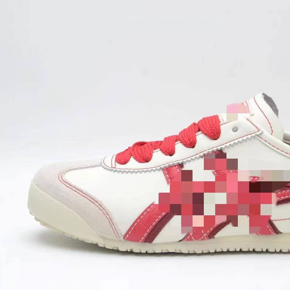 Putian Onitsuka Tiger Tiger первый слой коже Mexi66 мужские и женские кеды низкого верха дышащие, легкие, прочные и износостойкие