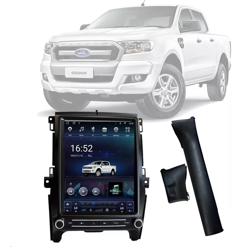 Suitable for 16-21 Ford Everest F550 12.1inch Vertical Screen Android Navigation Car Smart Large Screen