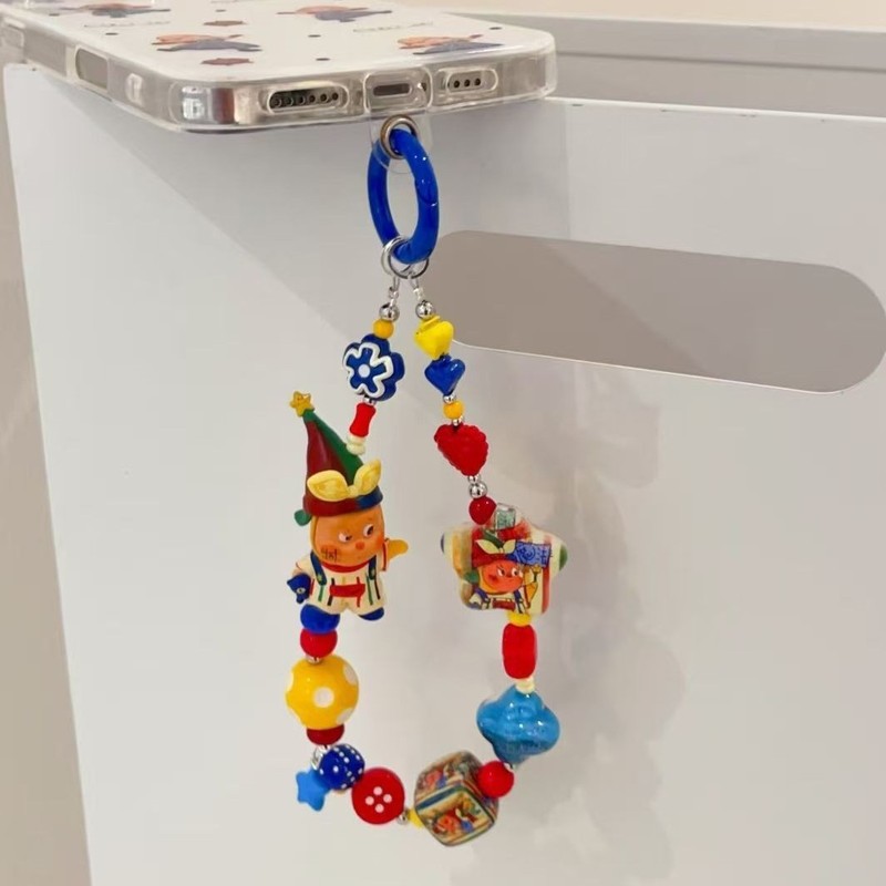 オリジナルスターマンかわいい赤ちゃんドーパミン携帯電話チェーン携帯電話ストラップかわいいバッグペンダントキーホルダー|undefined