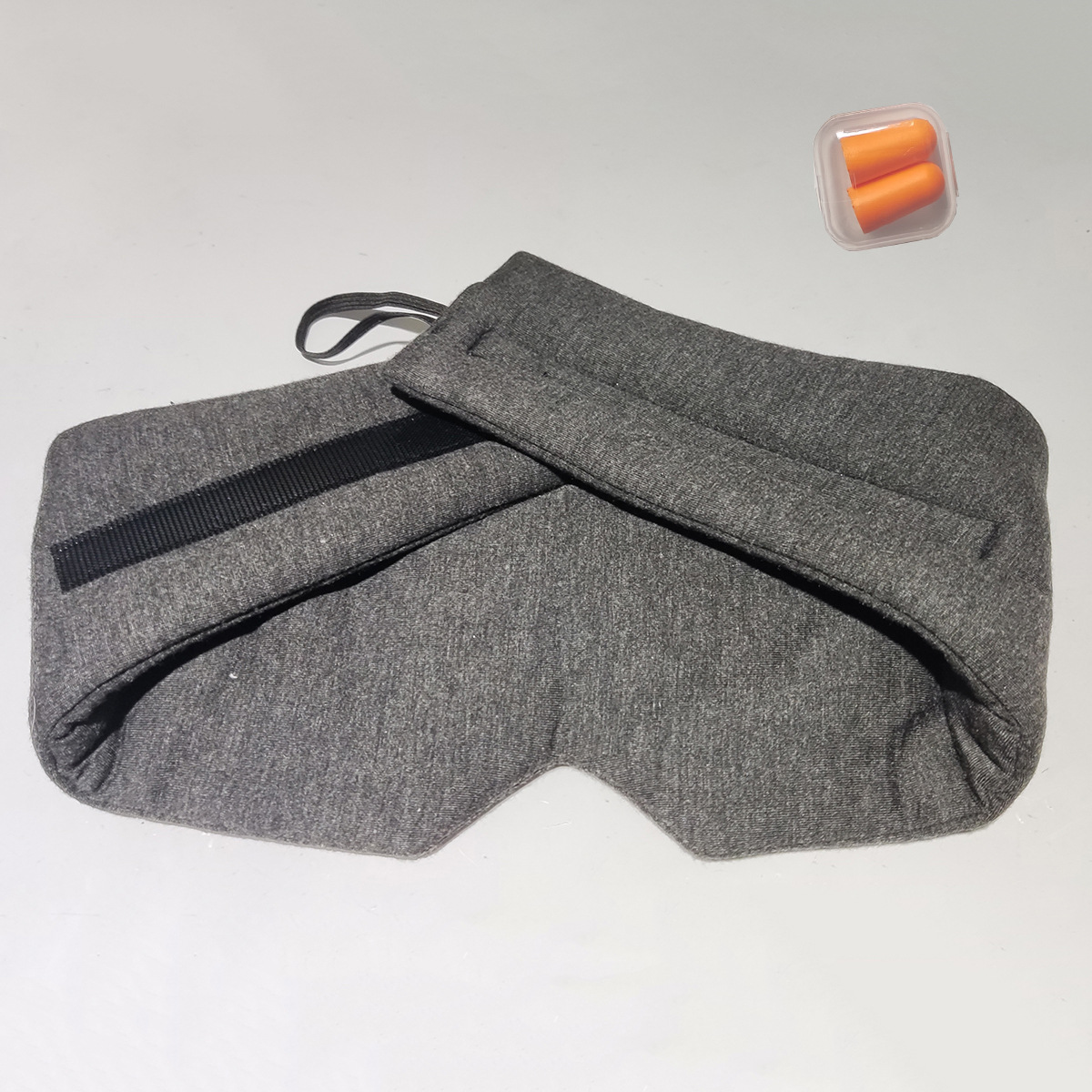 Máscara de ojo transpirable transfronteriza máscara de ojo modal máscara de ojo completamente rodeada máscara de ojo de algodón puro sombreado siesta máscara de ojo